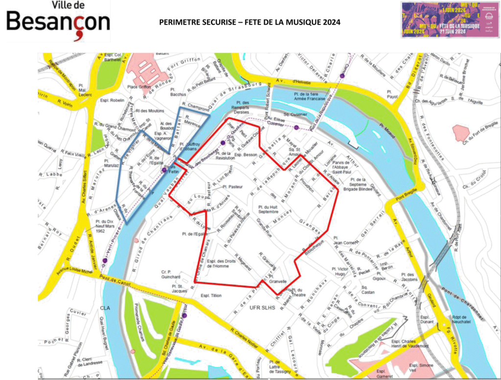 Plan périmètre sécurisé